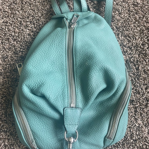 Rebecca Minkoff Medium backpack- Mint color - Picture 1 of 5